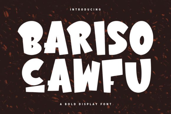 Bariso Cawfu Bold Display Font for Creative Web Design