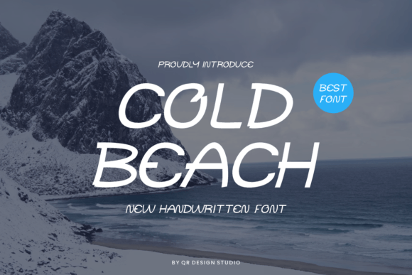 Cold Beach Font for Bold and Authentic Editorial Design