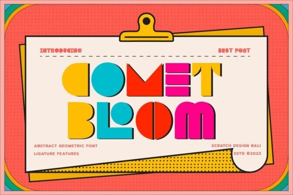 Comet Bloom Font Review and Download Guide