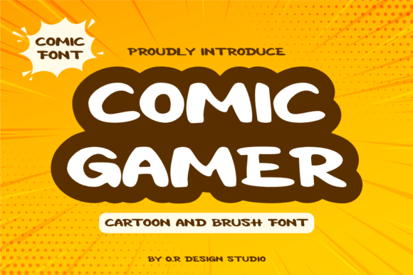 Comic Gamer: The Display Font That Powers Real Campaigns