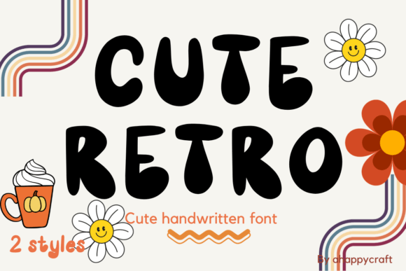 Cute Retro: The Playful Display Typeface for Campaign Design