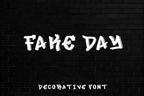 Fake Day Font for Bold Digital Branding