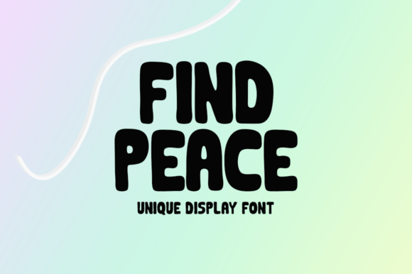 Find Peace Font for a More Memorable Brand Identity