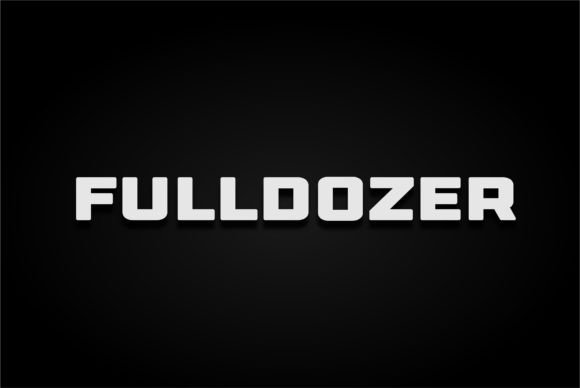Fulldozer Font for Bold Editorial Impact