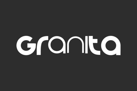 Granita: A Stylish Sans-Serif Display Font for Modern Editorial Design