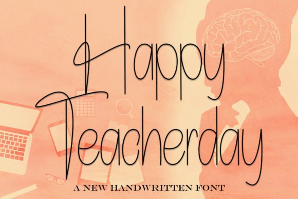 Happy Teacherday: A Display Font That Elevates Campaign Creativity
