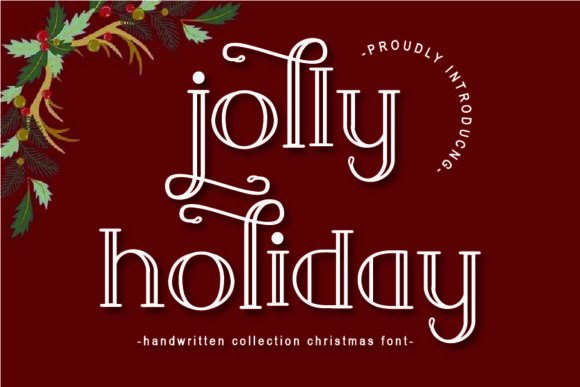 Joliy Holiday Font for Festive Branding and Design