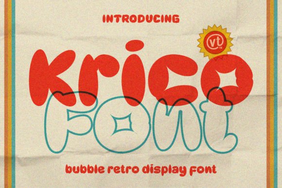 Krico Font Adds Retro Charm to Editorial Designs