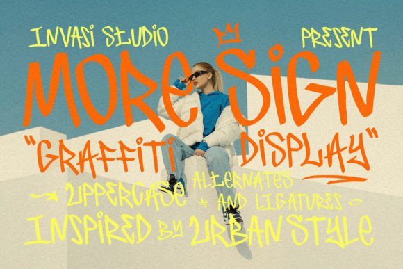 Moresign Font for Bold Urban Web Design
