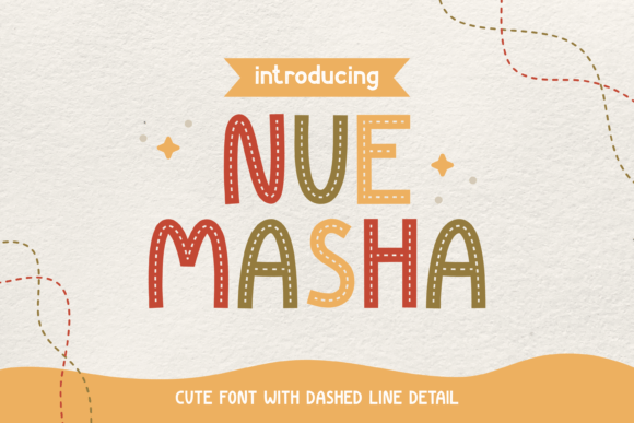 Nue Masha: The Cute Display Font for Unique Shop Branding