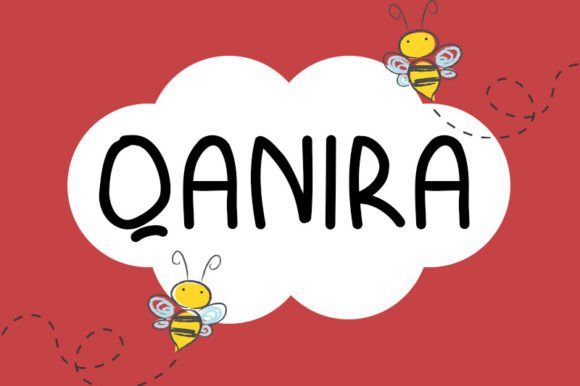 Qanira: A Festive Display Font for Creative Branding