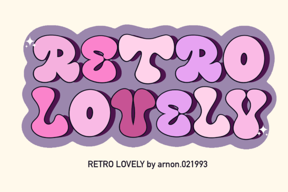 Retro Lovely Font for Nostalgic Editorial Design