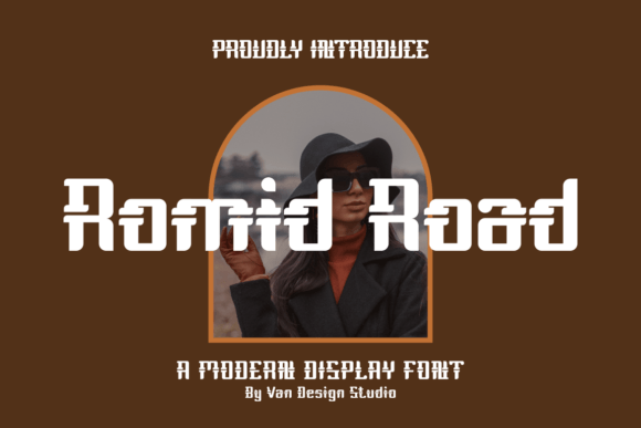 Romid Road Font for Magical Design Projects