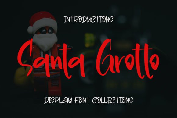 Santa Grotto Font for Festive Branding and Design