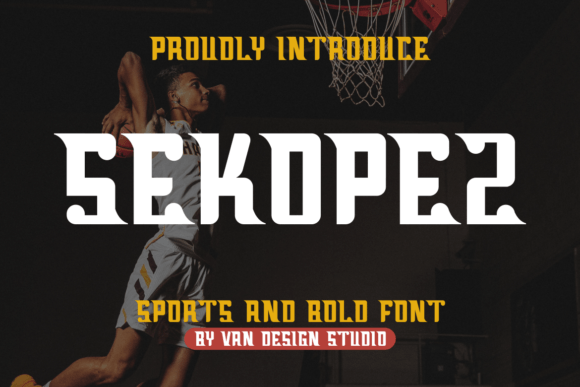 Sekopez: A Whimsical Display Font for Modern Editorial Design