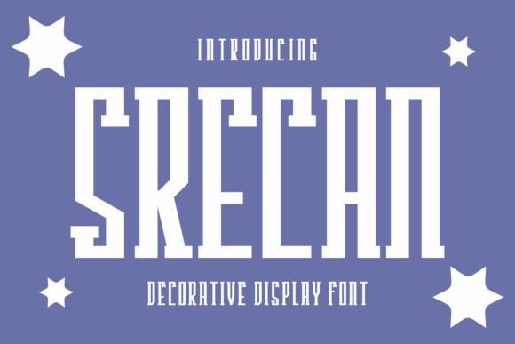 Srecan: The Premium Display Font for Elevating Your Brand Identity
