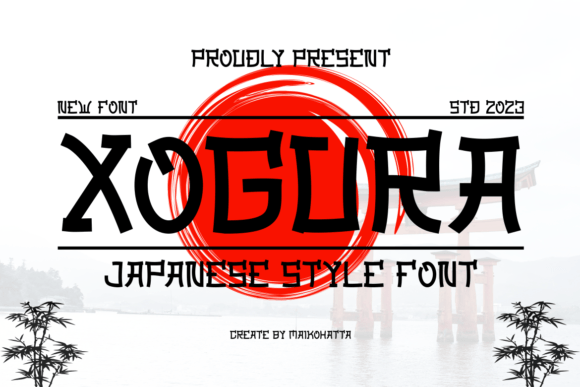 Xogura: A Premium Display Typeface for Modern Digital Branding